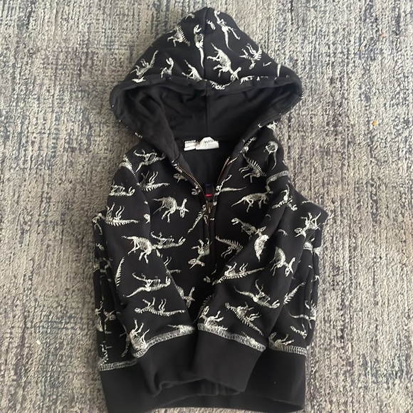 Dinosaur zip up hoodie with matching sweatpants - Picture 6 of 10